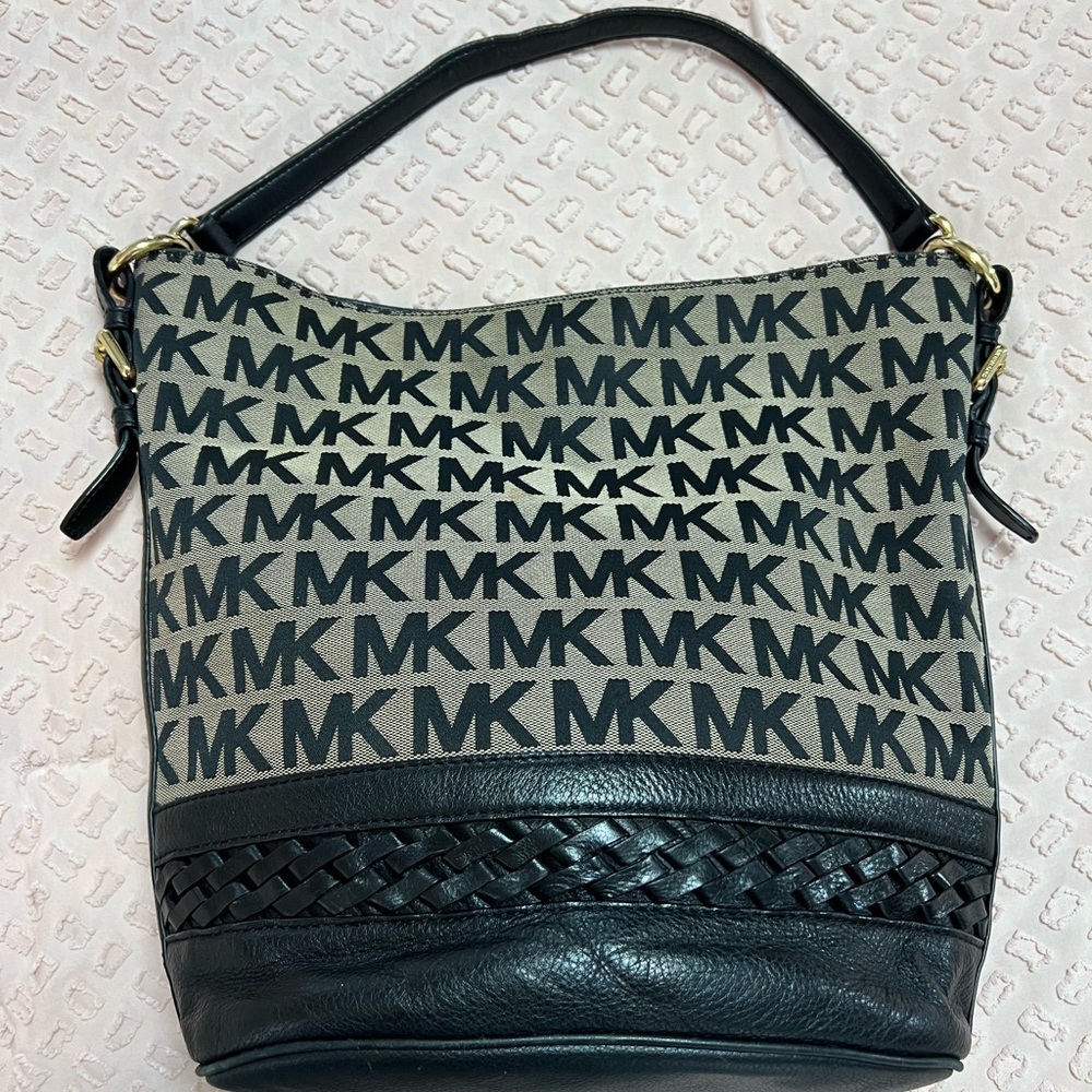 Michael Kors Black Leather Bag